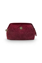 Cosmetic Purse Small Velvet Quiltey Days