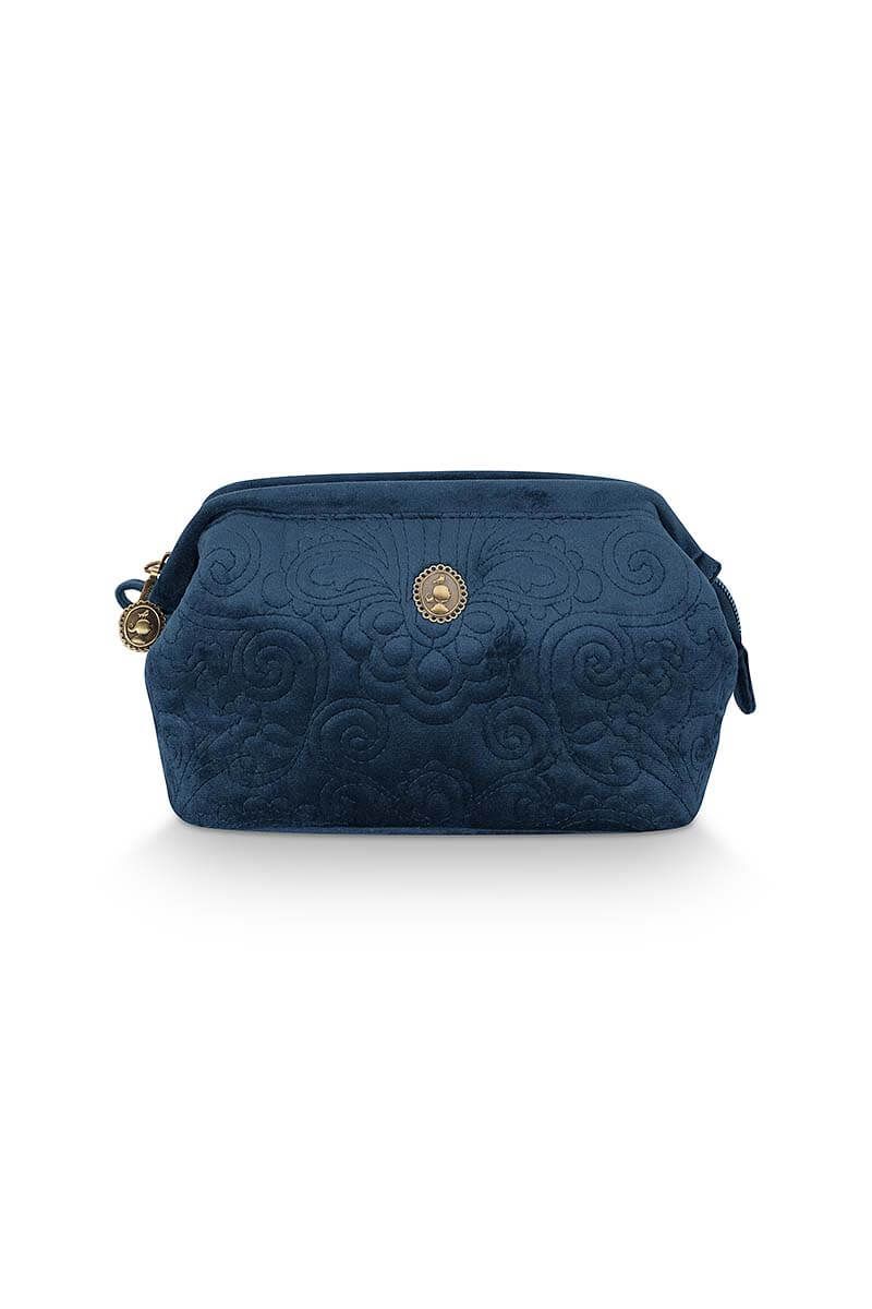 Cosmetic Purse Small Velvet Quiltey Days